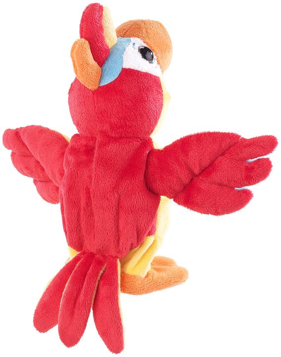 Image du produit Playtastic Lot de 2 perroquets parlants en peluche avec micro, parle après, 22 cm (25 cm)