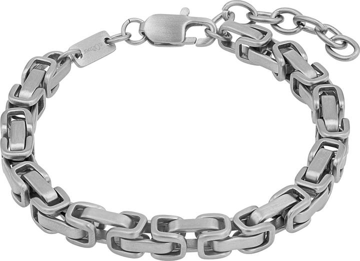 Image du produit S.Oliver Armschmuck für Herren, Edelstahl (23 cm, Acier inoxydable)