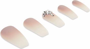 Actual product image Ardell Nail Addict Premium Rich Tan Ombre 24 Stk (Nude, Colour paint)