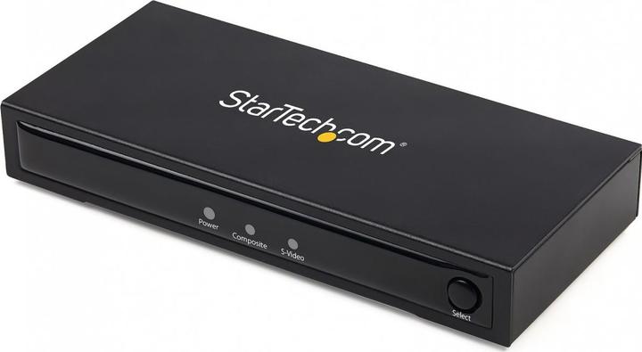 Produktbild StarTech S-Video oder Composite auf HDMI Konverter mit Audio - 720p - NTSC und PAL (Video Switch)