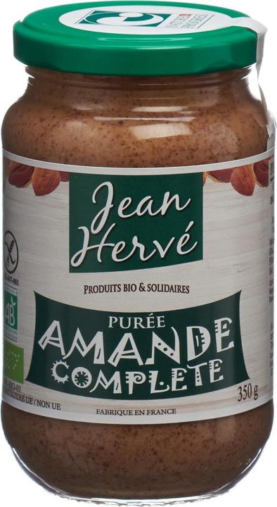 Actual product image Jean Hervé purée d'amande complète bio (350 g)