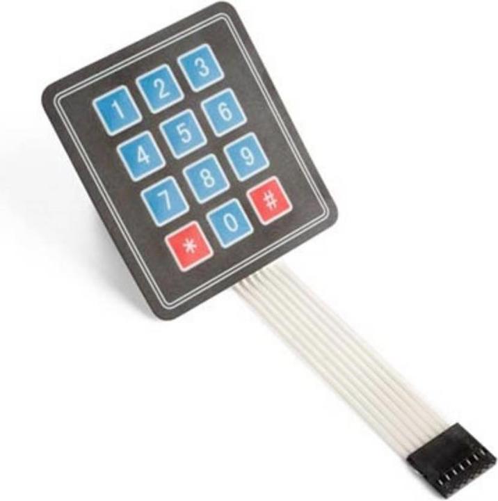 Produktbild Whadda Tastatur 3 x 4 Matrix mit Folie