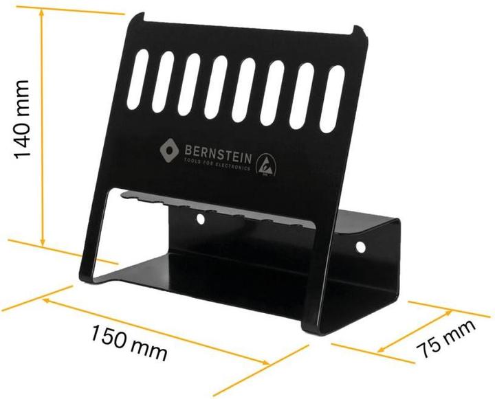 Produktbild Bernstein ESD SMD Pinzetten Satz VARIO 6-tlg