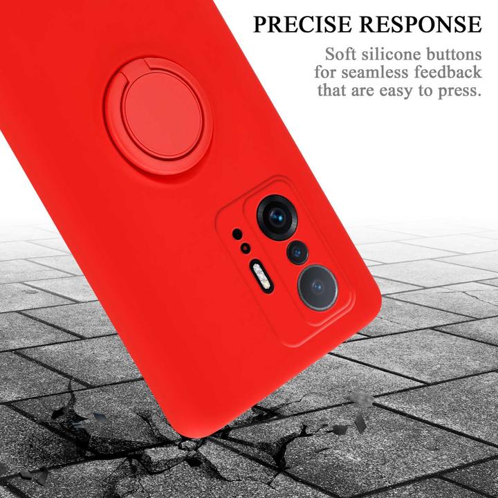 Produktbild Cadorabo TPU Liquid Ring Silicone Case Hülle für Xiaomi 11T / 11T PRO (Xiaomi 11T)