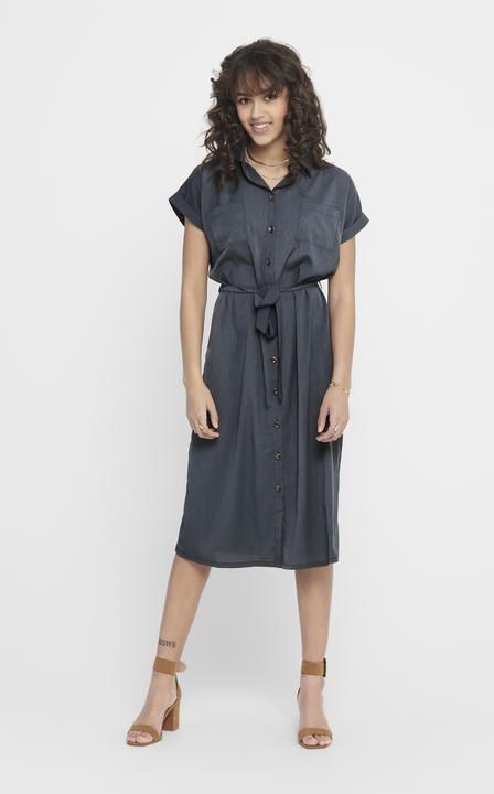 Actual product image Only Tie belt blouse dress (36)