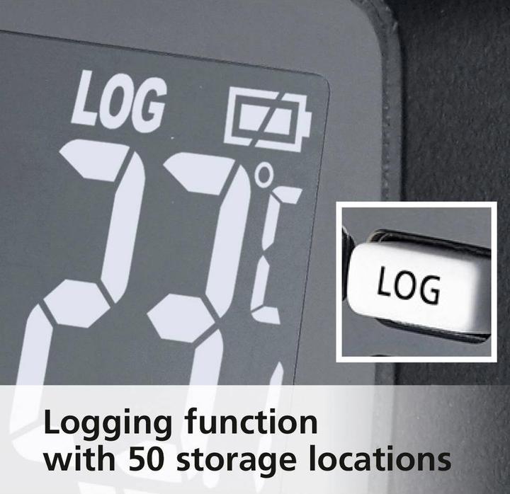 Image du produit Laserliner Thermomètre infrarouge ThermoSpot XP (-40°-1500°C50:1, type K, USB, BLE)
