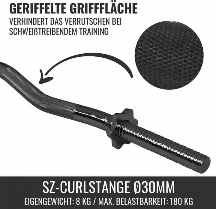 Produktbild Gorilla Sports Curlstange