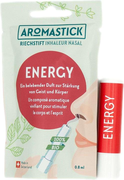 Produktbild Aromastick Riechstift 100% Bio Energy (0.80 ml)