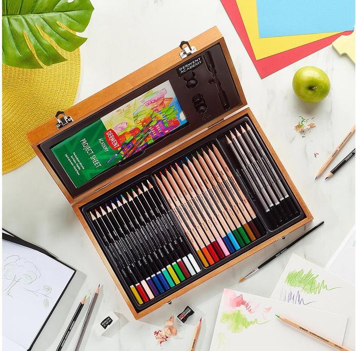 Immagine prodotto Derwent Valigetta di pittura Academy (Multicolore, 35 x)