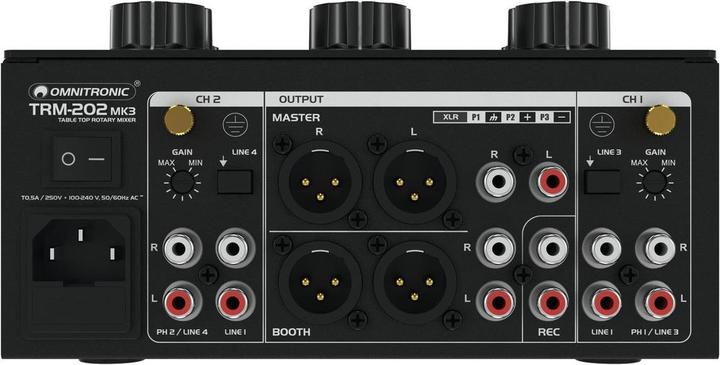 Actual product image Omnitronic Trm-202 Mk3 (Battlemixer)