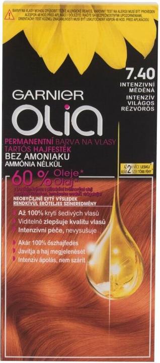 Produktbild Garnier Olia Dauerhafte Fettige Haarfarbe ohne Ammoniak
