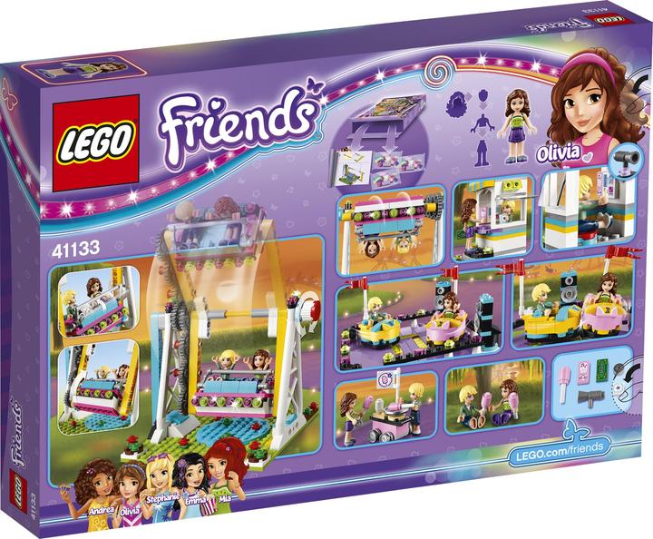 Image du produit LEGO Autos-tamponneuses Friends dans un parc d'attractions (41133, LEGO Friends)