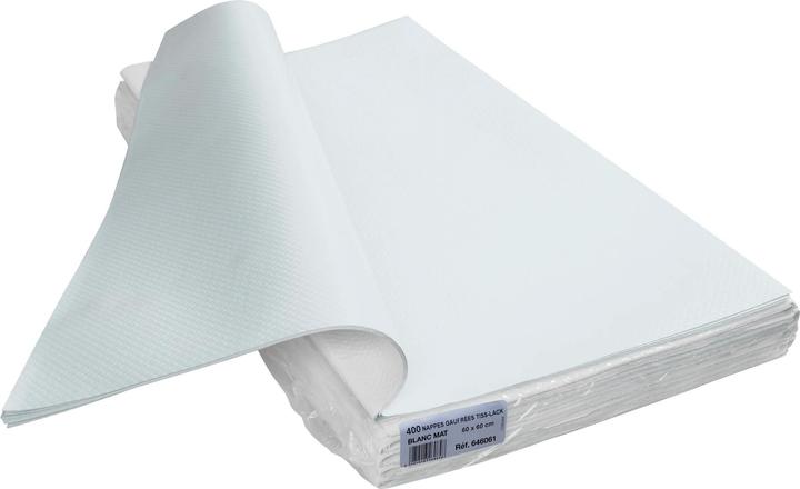 Image du produit Biella Cogir nappe 60x60, blanc, paquet de 400 pièces (60 x 60 cm)