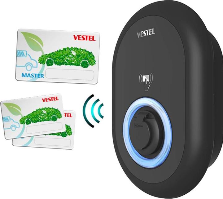 Image du produit Vestel EVC04 Home Smart (Type 3, 22 kW, 32 A, Câblé en dur)