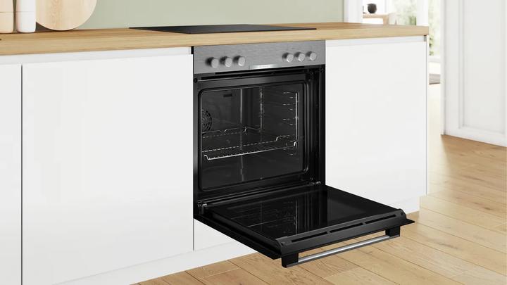 Immagine prodotto Bosch Hausgeräte Set da incasso, HEA510BS3 + NKE611GA2E, cucina da incasso, piano cottura elettrico, HND210CS63