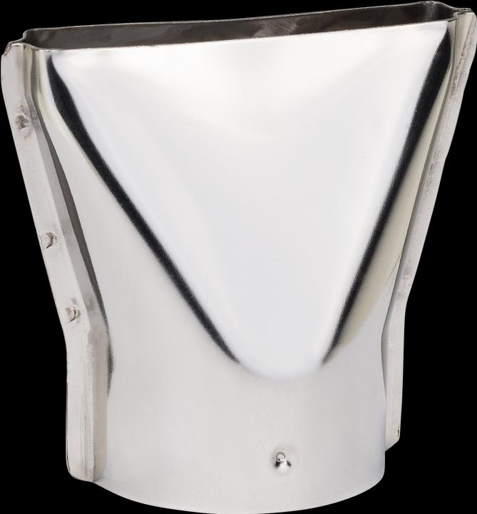 Bosch Professional Zubehör Flächendüse, 50 mm, 33,5 mm, Düse für Bosch-Heissluftgebläse