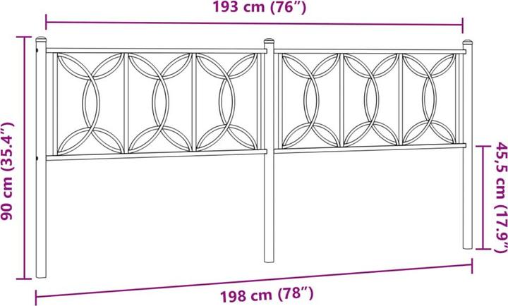Immagine prodotto VidaXL La§In (198 x 3 x 90 cm)