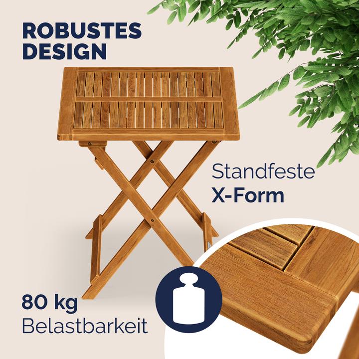 Produktbild Casaria Gartentisch (70 cm)