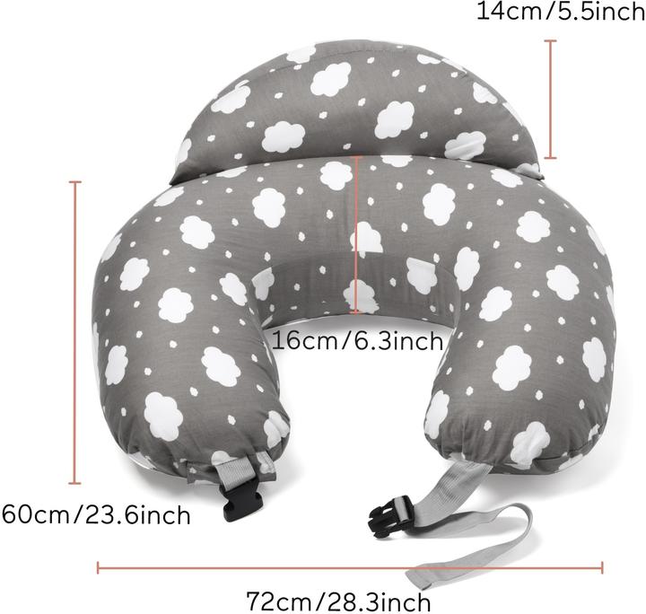 Productafbeelding Momcozy Voedingskussen (72 cm)