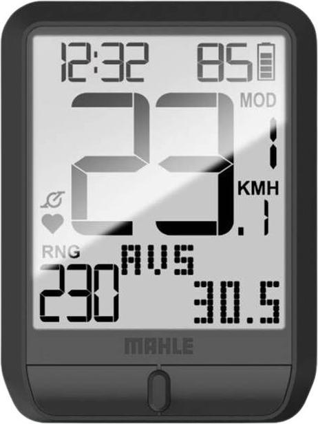 Actual product image Mahle wireless 3-button display without stand pulsar one lcd ant+