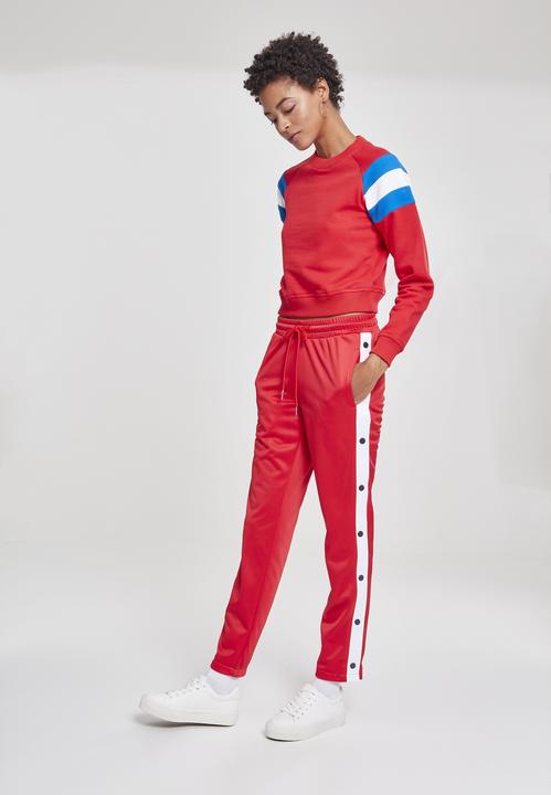 Actual product image Urban Classics Ladies Sleeve Stripe Crew (XL)