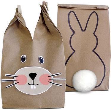 Braun + Company Set de bricolage lièvre de Pâques, 2 sachets