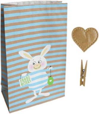 Produktbild Braun + Company Kraftpapier-Tüte 100 g/m2 weisser Hoppl (Geschenktüte)