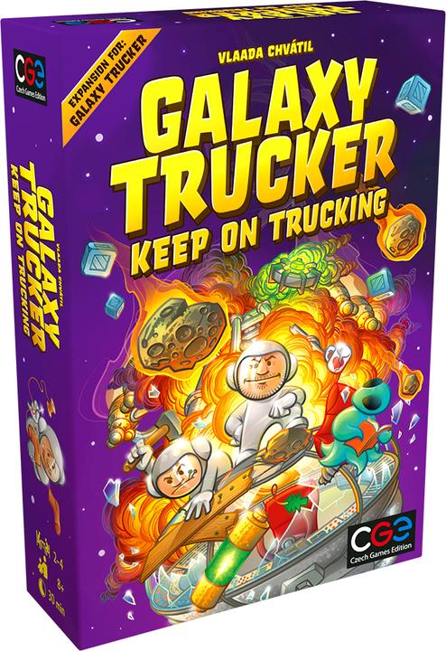 Produktbild Czech games edition CZ118 - Galaxy Trucker 2nd Edition: Immer weiter!, Brettspiel, für 2-4 Spieler (DE-Erweiterung) (Deutsch)