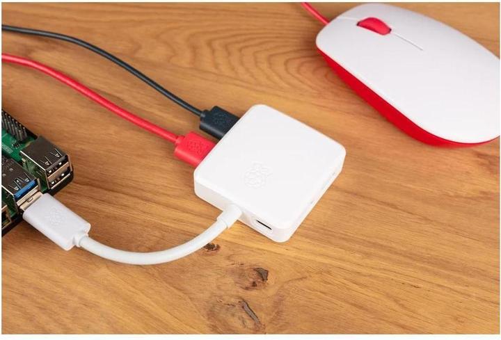 Actual product image Raspberry Pi Official USB 3.0 hub (USB-A, 4 Ports)