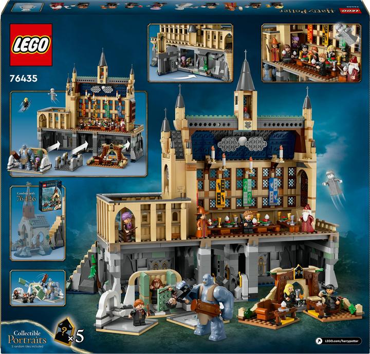 Produktbild LEGO Schloss Hogwarts: Die Grosse Halle (76435, LEGO Harry Potter)