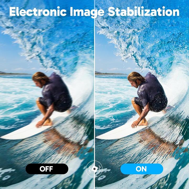 Actual product image Akaso Action Cam 4K mit Stativ und Tasche (Wi-Fi)