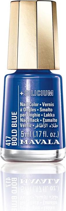Actual product image Mavala Mini Colour's nail polish (Bold Blue, Colour paint)