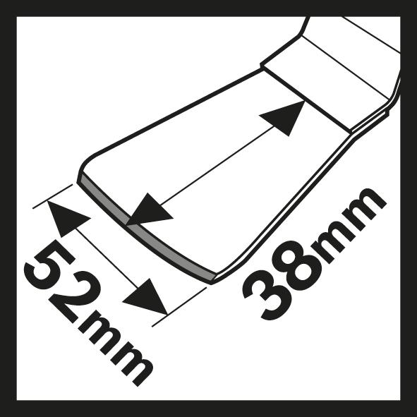 Actual product image Bosch Zubehör Scraper Accessories ATZ 52 SFC