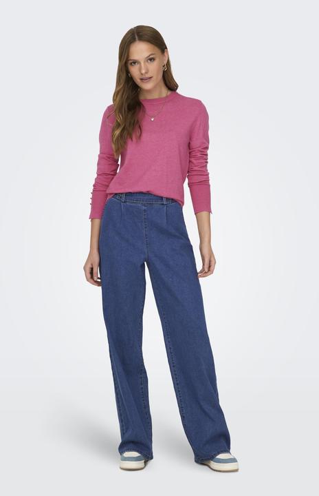 Image du produit JdY JDYGEGGO Hohe Taille Gerade geschnitten Jeans Jeans mit weitem Bein (34)