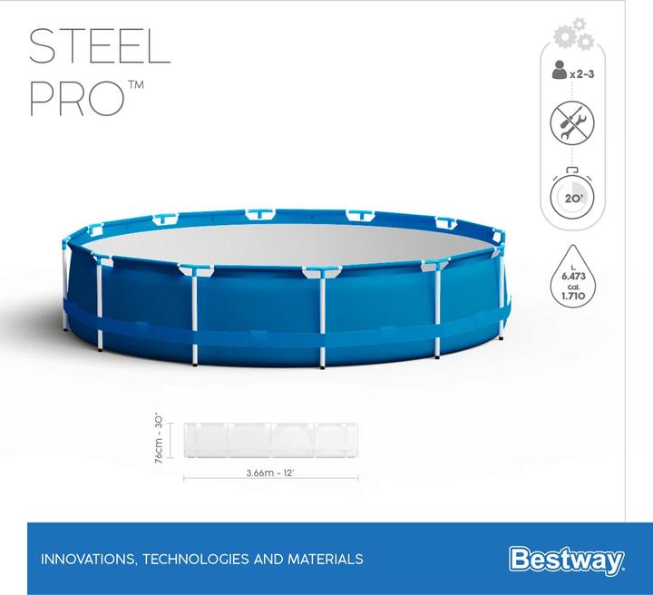 Actual product image Bestway Wassim (Ø 366 x 76 cm)