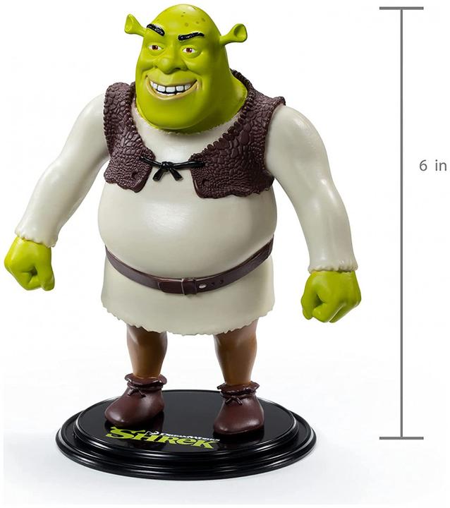 Noble Collection Shrek figurine flexible Bendyfigs Shrek 15 cm