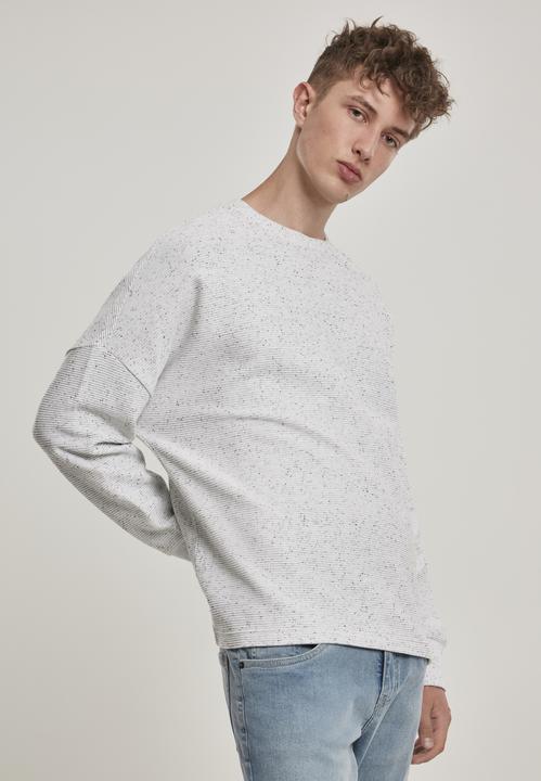 Actual product image Urban Classics Cut On Sleeve Naps Interlock Crew (S)