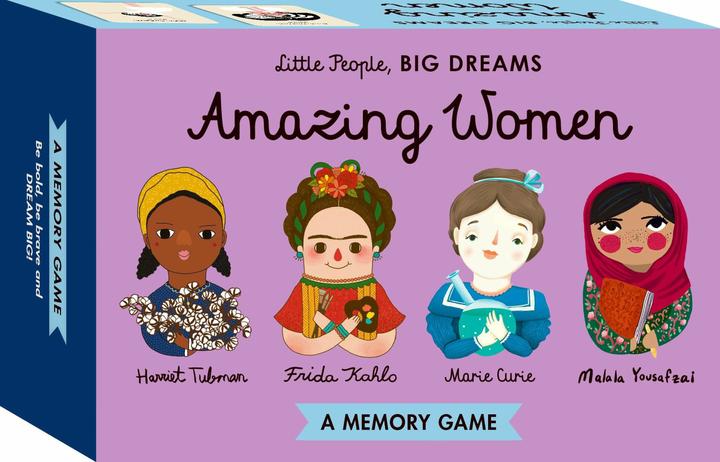 Produktbild Little People, BIG DREAMS Amazing Women Memory Game (Englisch)