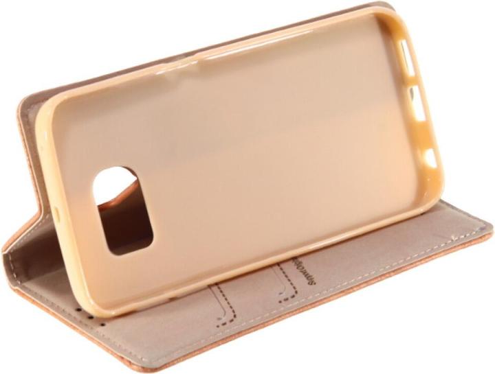 Produktbild Royal VKB Book Case Royal for Galaxy S6 Edge - Gold (Samsung Galaxy S6 Edge)