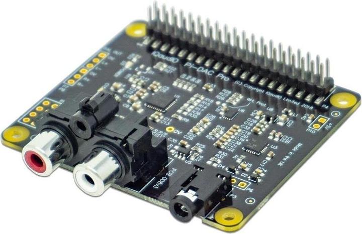 Image du produit Raspberry Pi Carte audio IQaudio DAC Pro