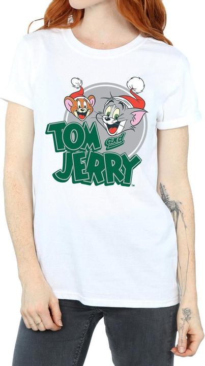 Image du produit Tom & Jerry - T-shirt CHRISTMAS GREETINGS - Femme (M)