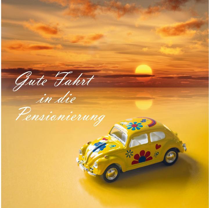 Produktbild Ruhestandkarte - VW Käfer (1 Stk.)