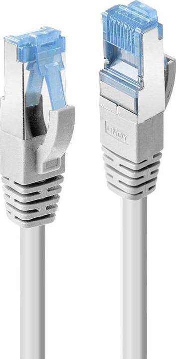 Image du produit Lindy 100m de câble Cat.6A S/FTP LSZH, gris RJ45 mâle, 500MHz, cuivre (S/FTP, CAT6a, 100 m)
