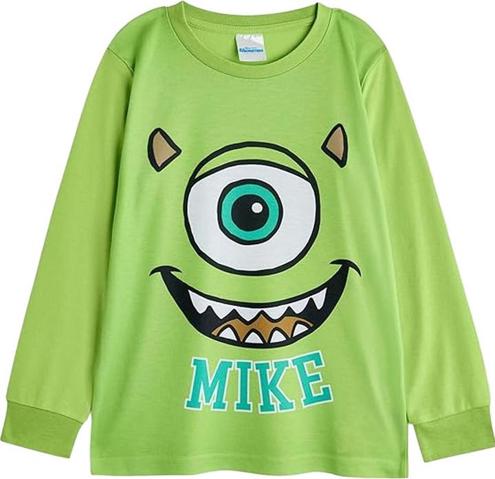 Actual product image Disney Boys Mike & Sulley Long-Sleeved Long Pyjama Set (Pack of 2) (134)