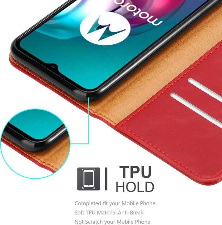 Produktbild Cadorabo Luxury Book Hülle (Motorola Moto G10, Motorola Moto G30)
