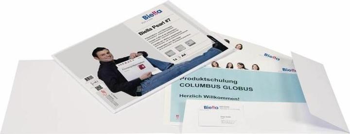 Immagine prodotto Biella Cartella di presentazione Pearl A4 Bianco, 25 pezzi (A4, 25 x)