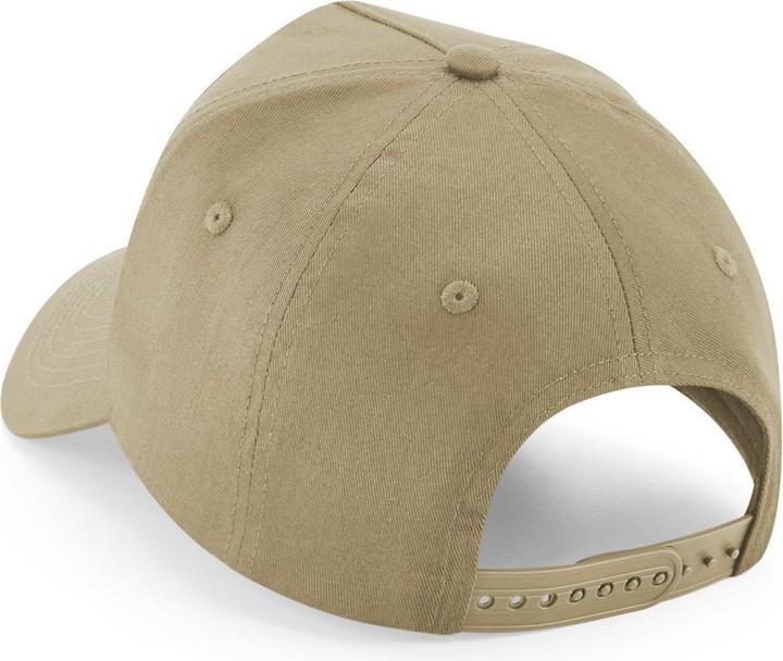 Image du produit Beechfield Casquette 5 panneaux avec patch amovible (Taille unique)