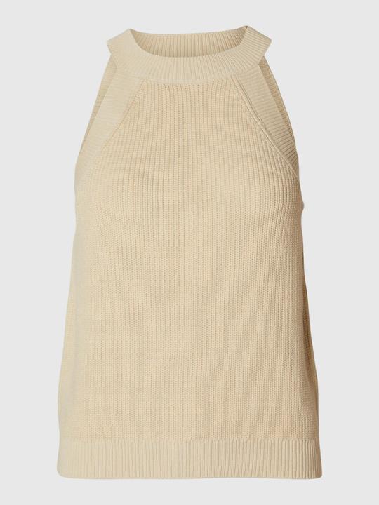 Actual product image Selected Femme Knitted halterneck top (XL)