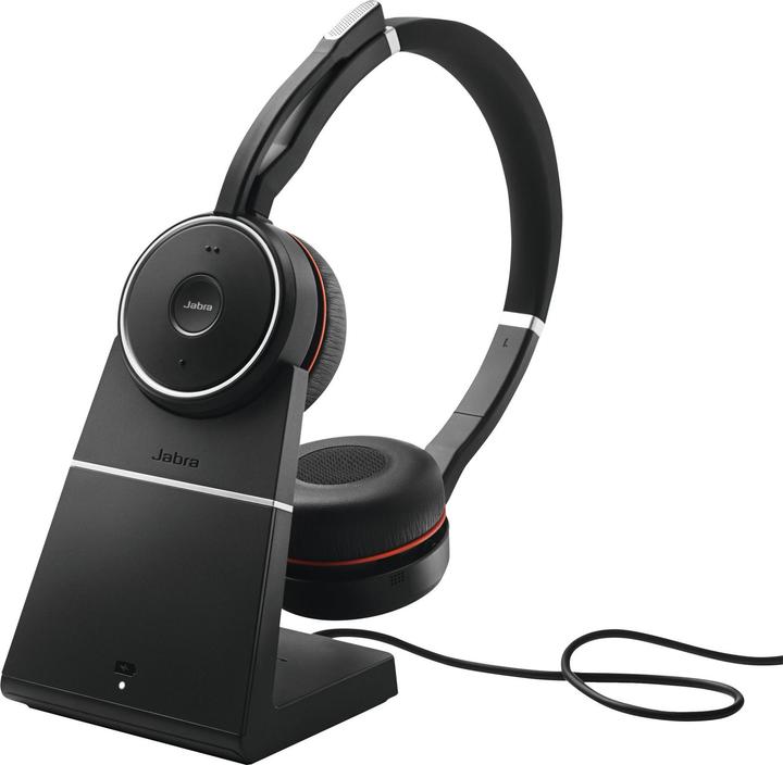 Jabra Evolve 75 MS Duo (Sans fil, USB-A)