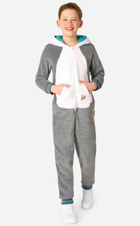 Immagine prodotto OppoSuits Lemur Onesie für Kinder (110, 116, 122, 128)